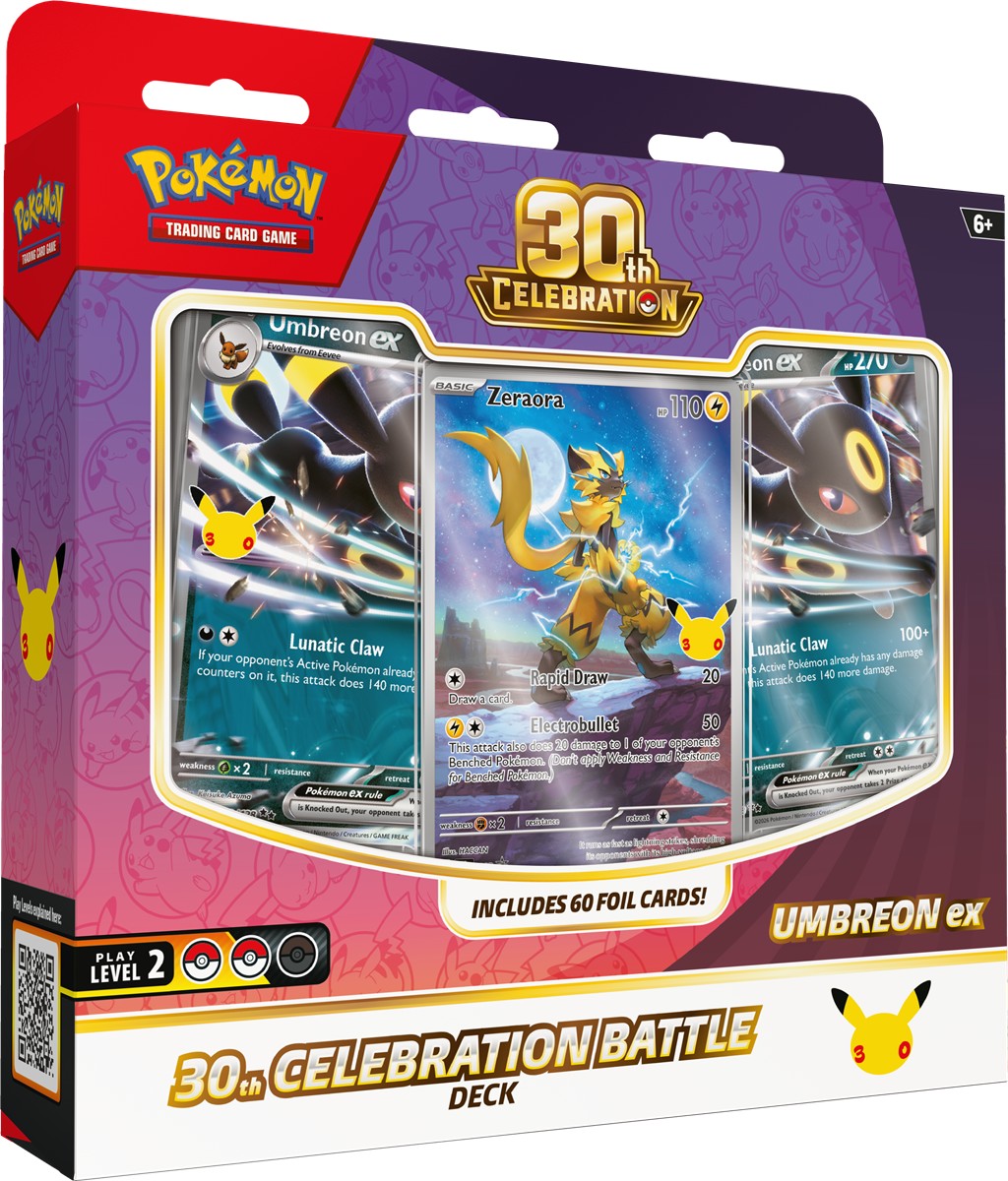 Battle Deck Noctali ex 30th Celebration