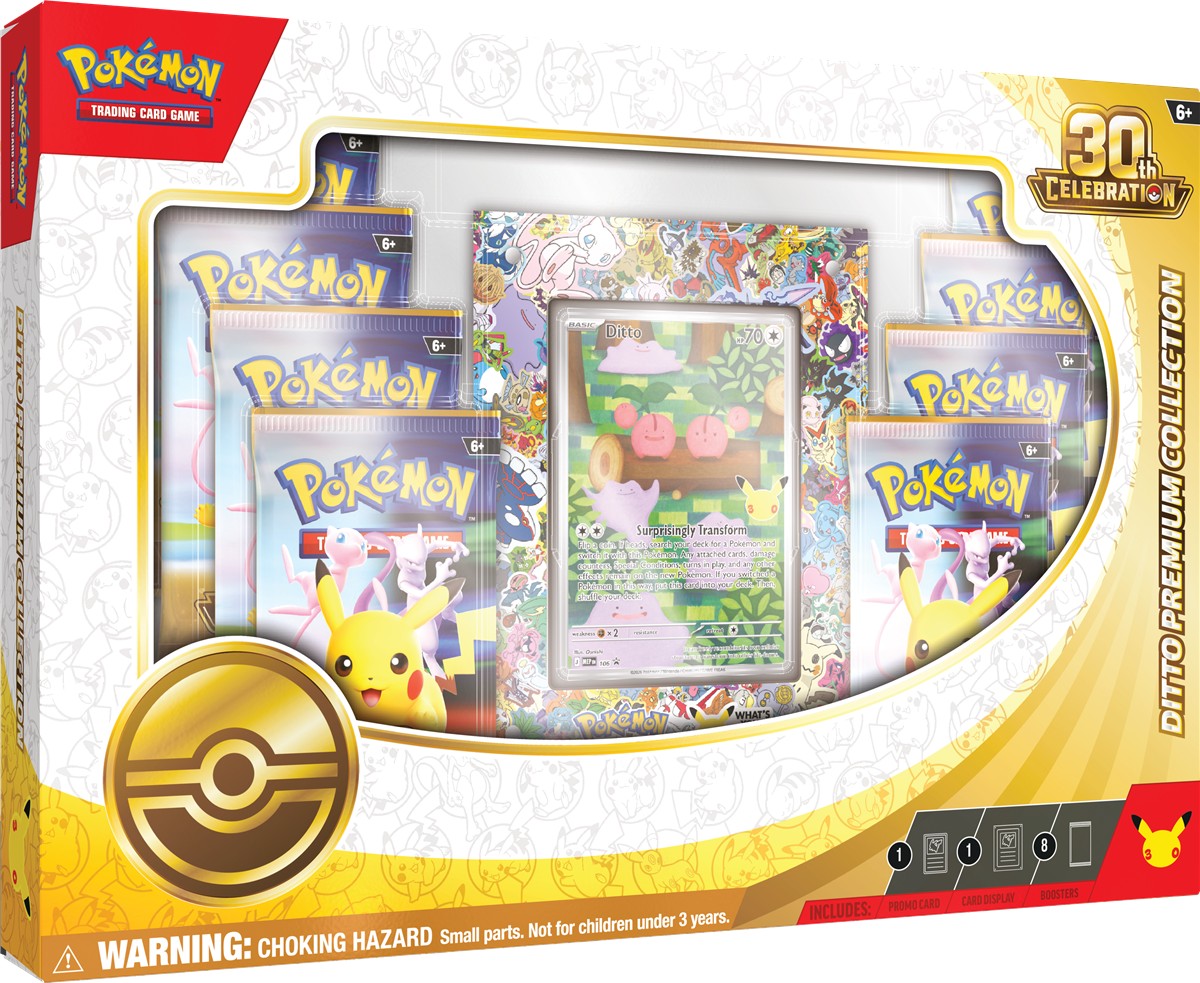 Ditto Premium Collection Pokémon 30th Celebration