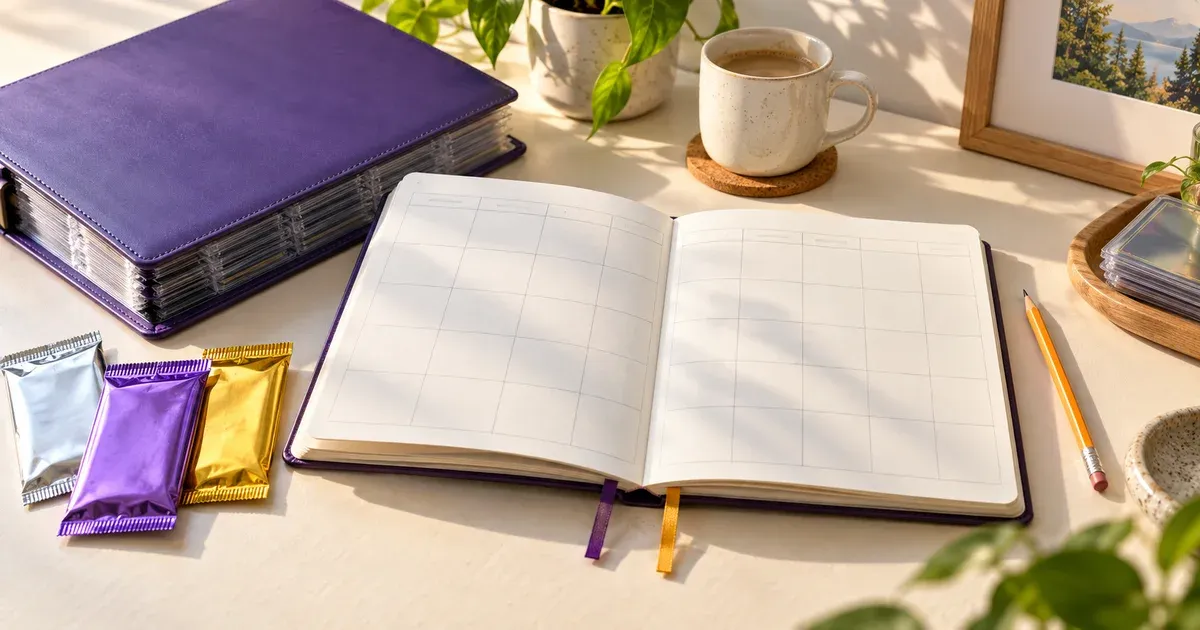 Agenda, classeur et sachets neutres pour préparer ses prochaines collections