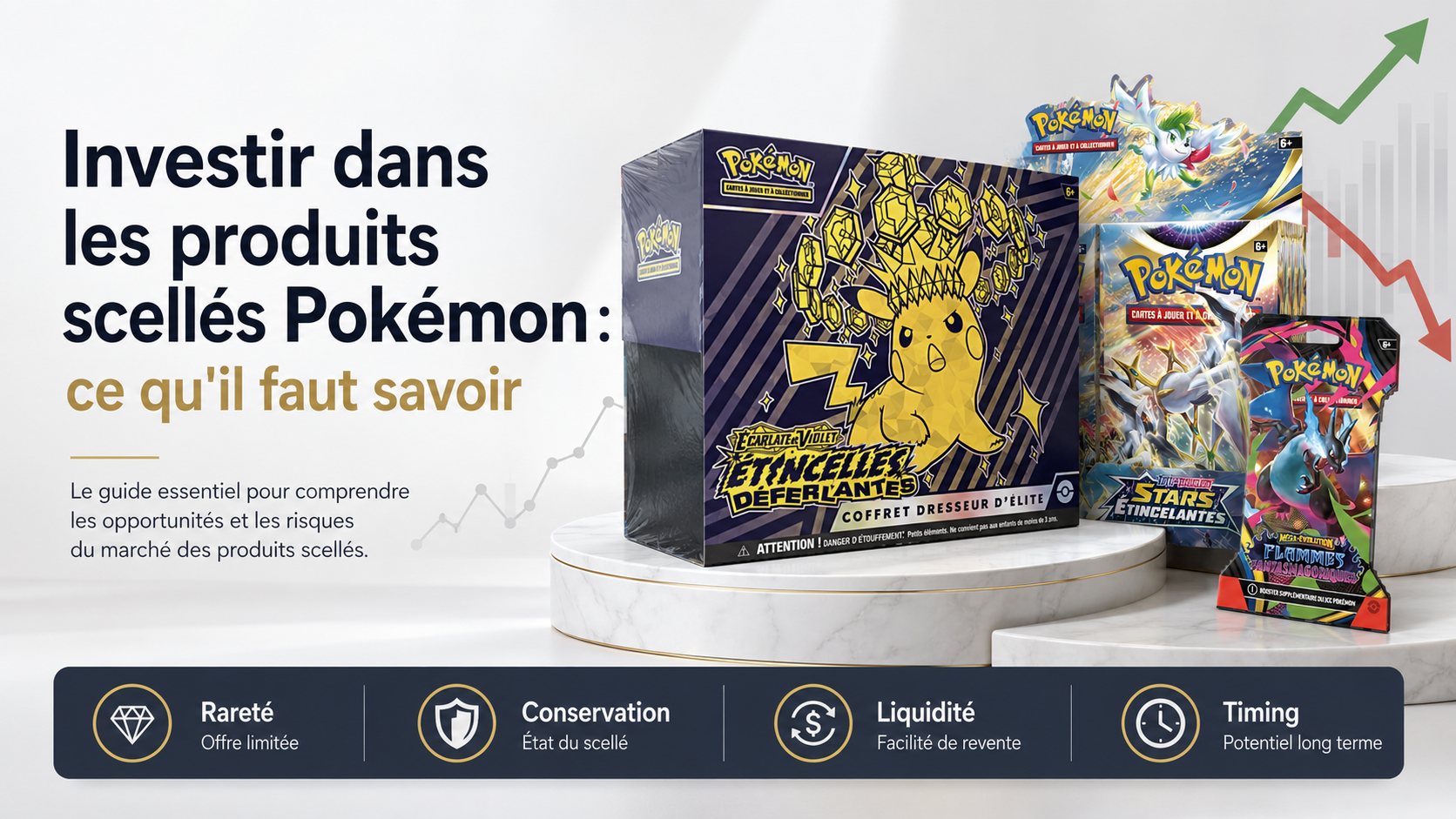Investir dans les produits scellés Pokémon : ce qu'il faut savoir