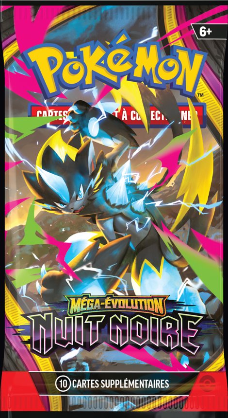 Booster Méga-Zeraora — Nuit Noire