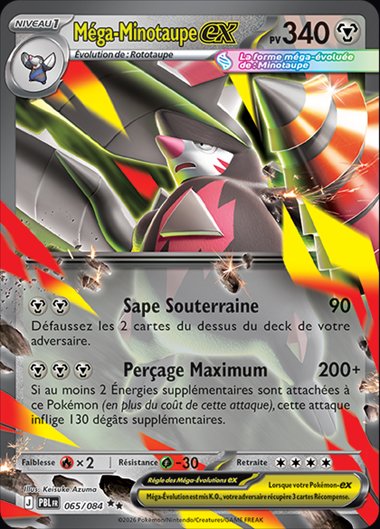 Carte Méga-Minotaupe ex 340 PV