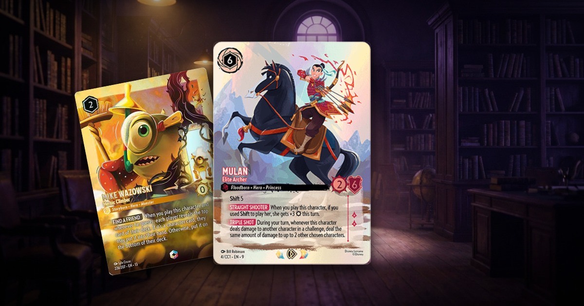 Les raretés de collection Disney Lorcana