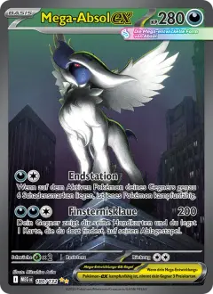 Mega-Absol-ex 180/132 · Mega-Entwicklung