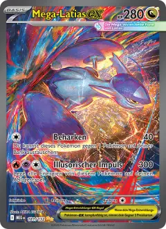 Mega-Latias-ex 181/132 · Mega-Entwicklung