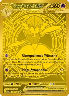 Mega-Guardevoir-ex 187/132 · Mega-Entwicklung