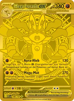 Mega-Lucario-ex 188/132 · Mega-Entwicklung