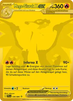 Mega-Glurak X-ex 130/094 · Fatale Flammen