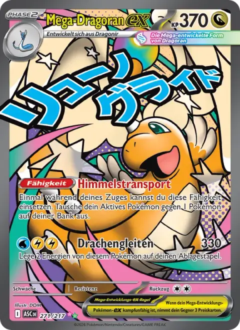 Mega-Dragoran-ex 271/217 · Erhabene Helden