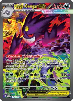 Mega-Gengar-ex 284/217 · Erhabene Helden