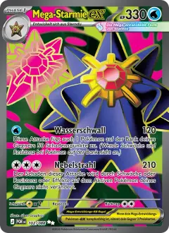 Mega-Starmie-ex 102/088 · Optimale Ordnung