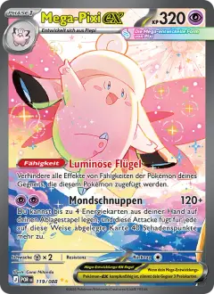 Mega-Pixi-ex 119/088 · Optimale Ordnung