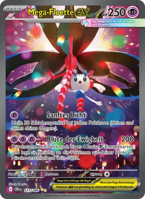 Mega-Floette-ex 117/086 · Wachsendes Chaos