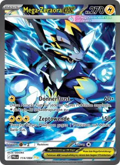Mega-Zeraora-ex 114/120 · Dunkelnacht