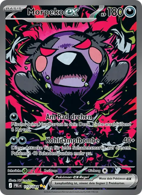 Morpeko-ex 117/120 · Dunkelnacht