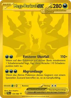 Mega-Darkrai-ex 120/120 · Dunkelnacht