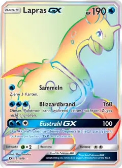 Lapras-GX 151/149 · Sonne & Mond