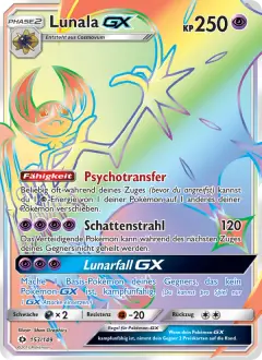 Lunala-GX 153/149 · Sonne & Mond