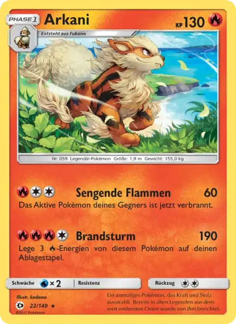 Arkani 22/149 · Sonne & Mond