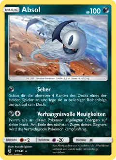 Absol 81/145 · Stunde der Wächter