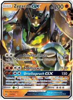 Zygarde-GX 73/131 · Grauen Der Lichtfinsternis