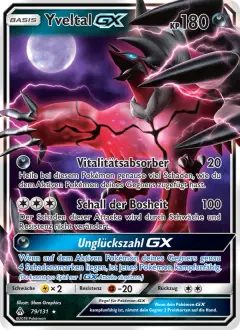 Yveltal-GX 79/131 · Grauen Der Lichtfinsternis