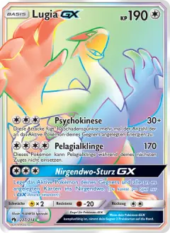 Lugia-GX 227/214 · Echo des Donners