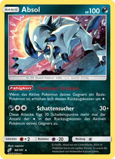 Absol 88/181 · Teams Sind Trumpf