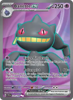 Banette-ex 229/198 · Karmesin & Purpur