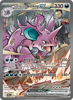 Team Rockets Nidoking-ex 233/182 · Ewige Rivalen