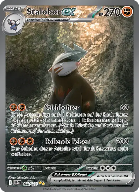 Stalobor-ex 168/086 · Schwarze Blitze