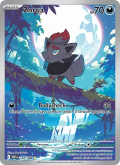 Zorua 142/086 · Weiße Flammen