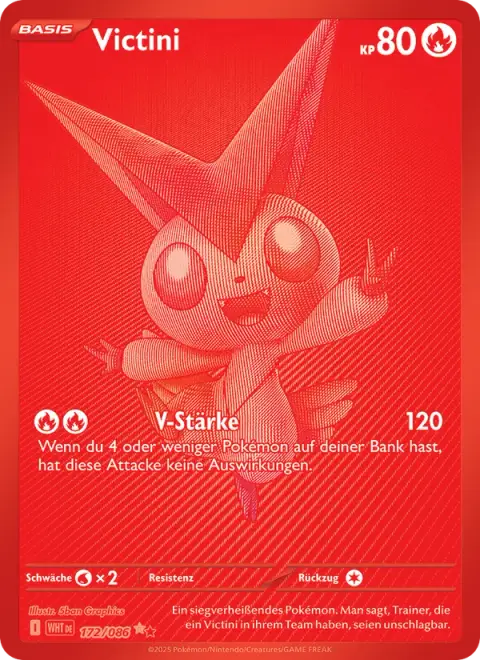 Victini 172/086 · Weiße Flammen