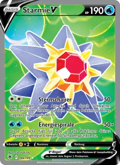 Starmie V 166/189 · Astralglanz