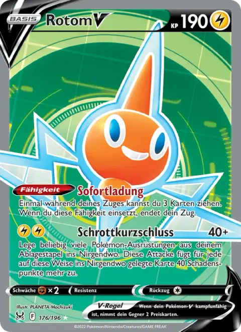 Rotom V 176/196 · Verlorener Ursprung