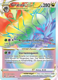 Giratina VSTAR 201/196 · Verlorener Ursprung