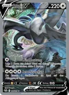 Lugia V 186/195 · Silberne Sturmwinde