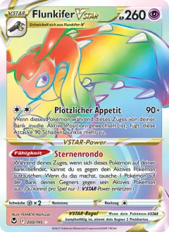 Flunkifer VSTAR 200/195 · Silberne Sturmwinde