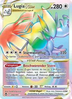 Lugia VSTAR 202/195 · Silberne Sturmwinde