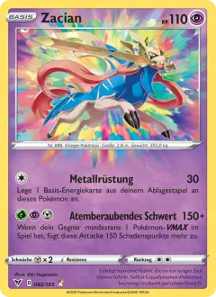 Zacian 82/185 · Farbenschock
