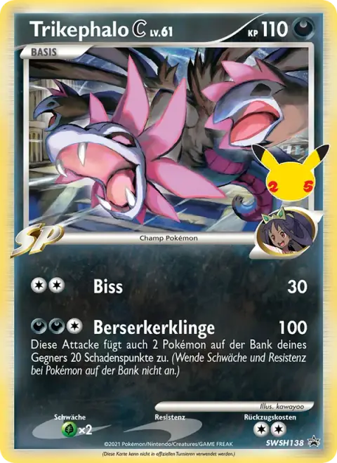 Hydreigon [C] Lv.61 SWSH138 · SCSC Promokarten