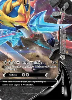Zacian V-UNION SWSH166 · SCSC Promokarten