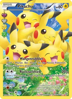 Pikachu RC29 · Generationen