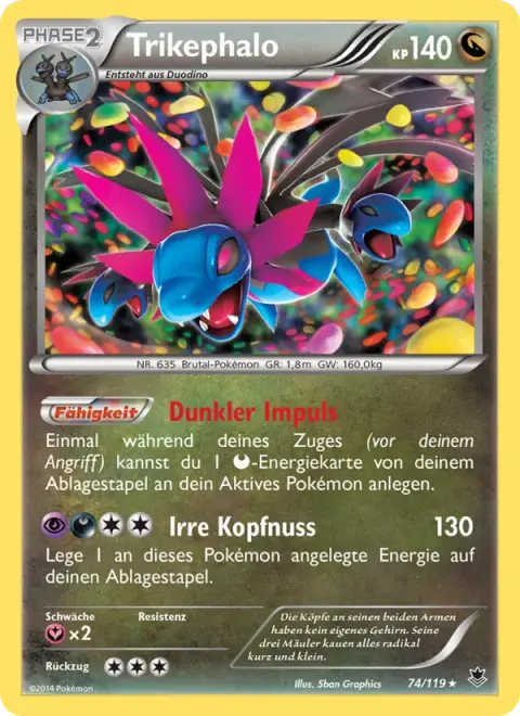 Trikephalo 74/119 · Phantomkräfte