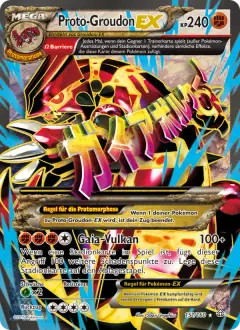 Primal Groudon-EX 151/160 · Protoshock