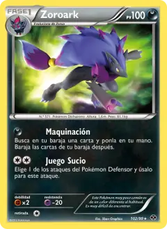 Zoroark 102/099 · Próximos Destinos