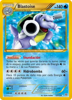 Blastoise 137/135 · Tormenta Plasma