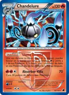 Chandelure 16/116 · Glaciación Plasma