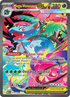 Mega Venusaur ex 177/132 · Megaevolución
