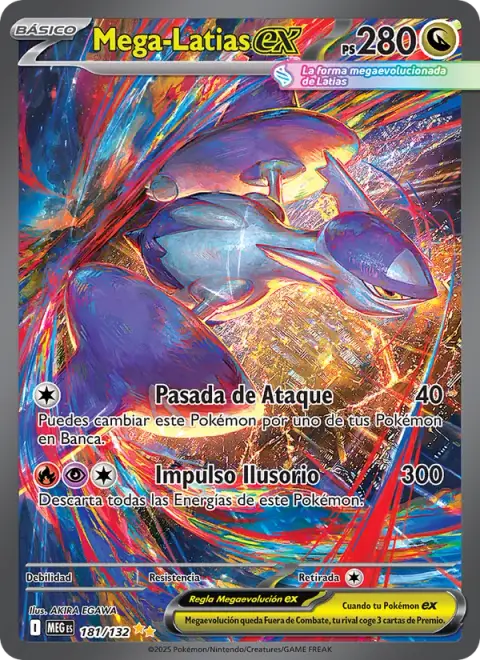 Mega-Latias ex 181/132 · Megaevolución